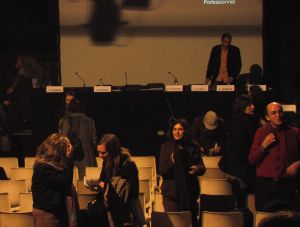 Lors du Congrès interprofessionnel de l’art contemporain (Cipac) sous le thème*L’art doit-il faire événement ?*, organisé aux Subsistances/ENBA à Lyon, les 29–30 novembre 2007.